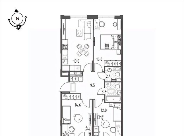 р-н Кировский микрорайон Зелёная Река 12 фото