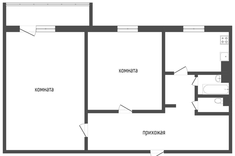 квартира г Красноярск пр-кт Ульяновский 38 Красноярск городской округ фото 9