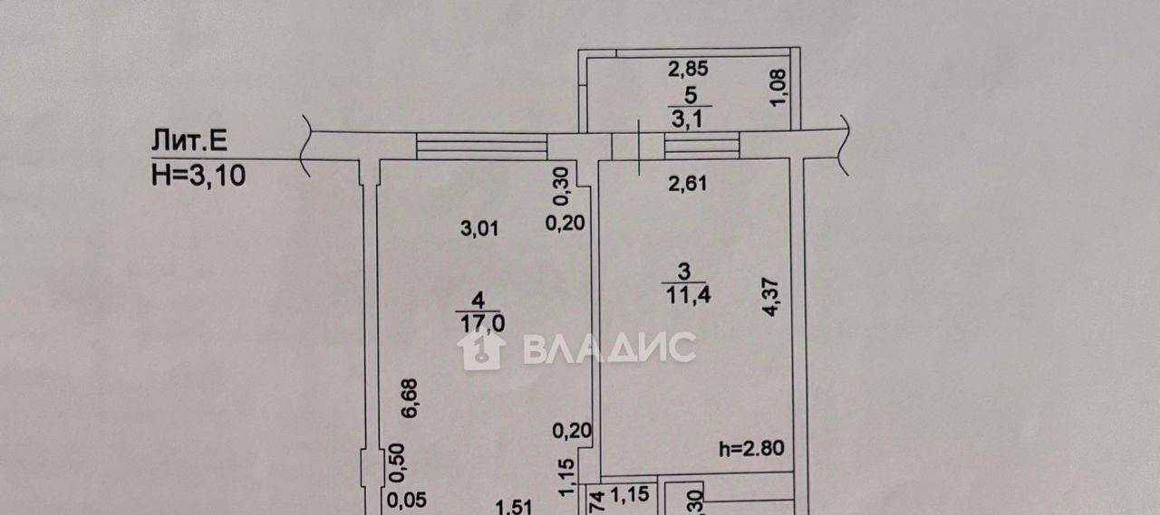 квартира г Краснодар р-н Прикубанский ул 1-го Мая 338 фото 18