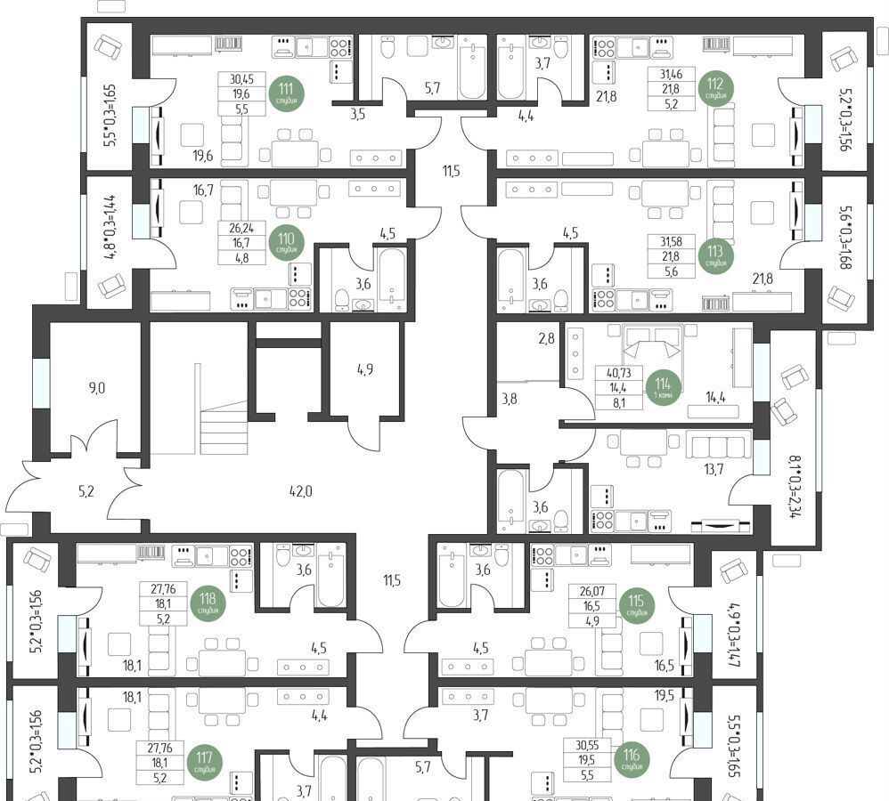 квартира р-н Темрюкский ст-ца Тамань ул Карла Маркса 262а фото 3