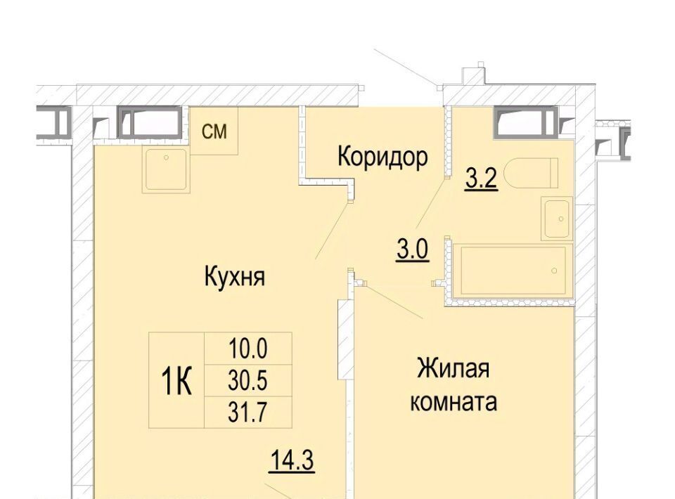 квартира г Нижний Новгород Горьковская Новая Кузнечиха жилой комплекс фото 1