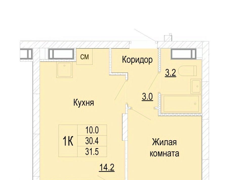 квартира г Нижний Новгород Горьковская Новая Кузнечиха жилой комплекс фото 1