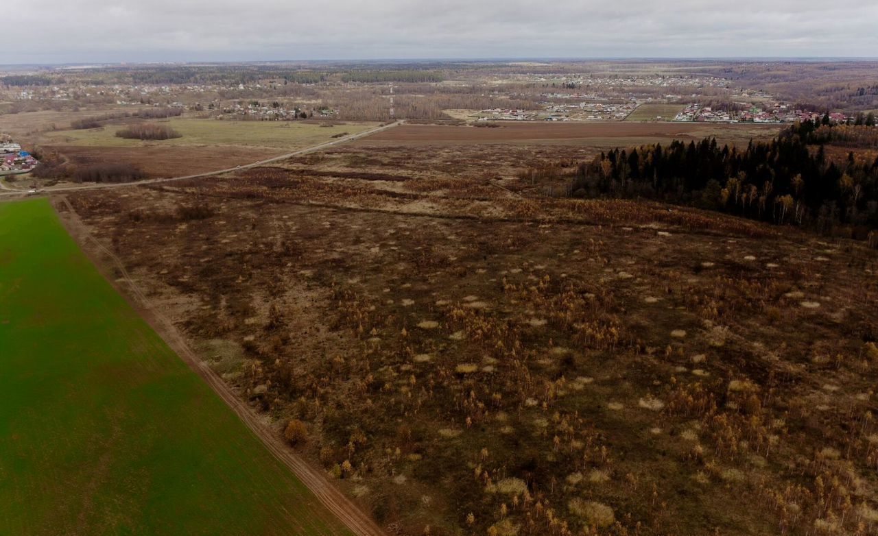 земля городской округ Можайский д Поченичено 100 км, Можайск, Минское шоссе фото 4