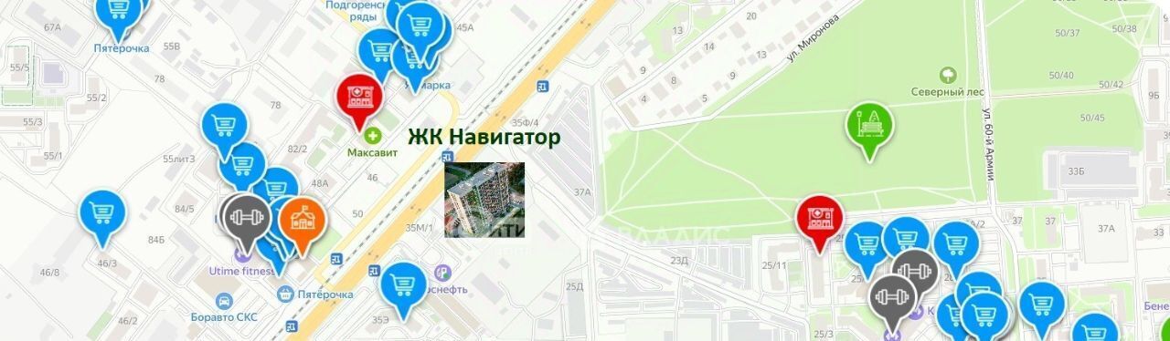 квартира г Воронеж р-н Коминтерновский ул Антонова-Овсеенко 35с фото 12