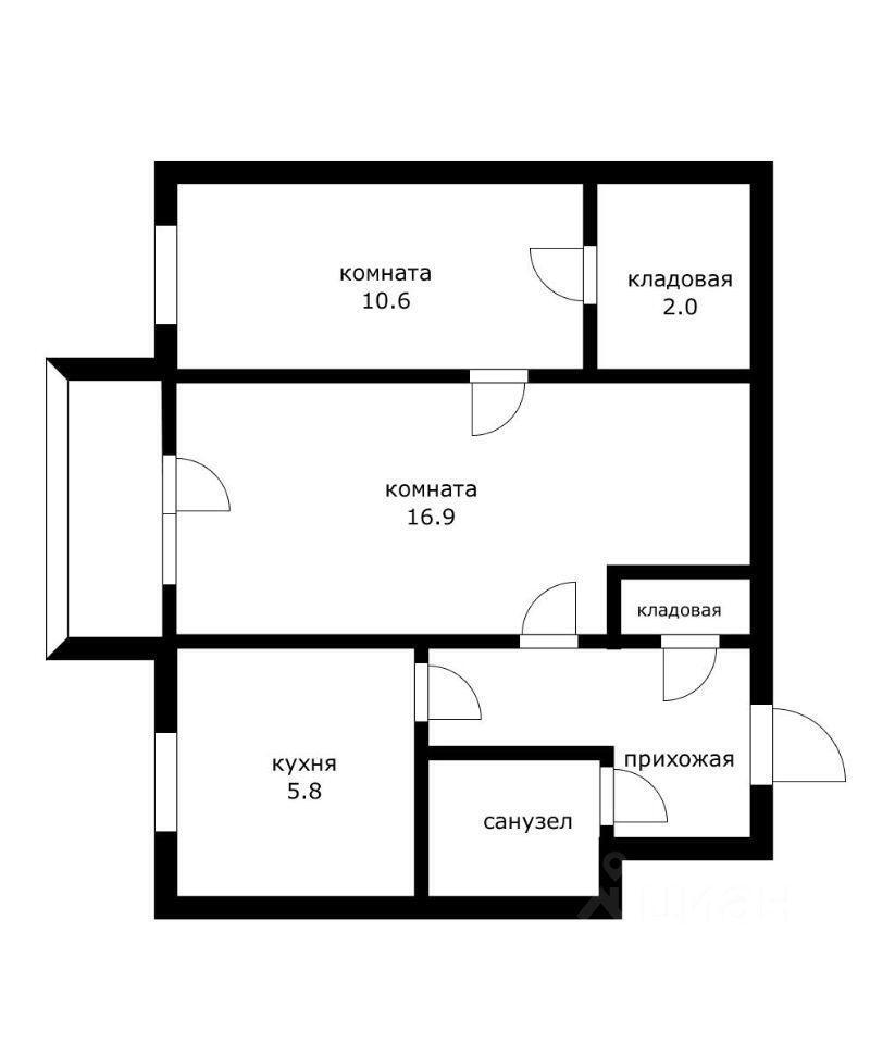 квартира г Краснодар ул Офицерская 43 фото 11