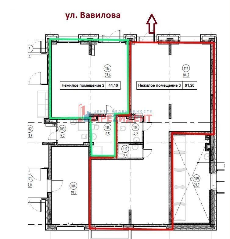 свободного назначения г Екатеринбург Академический ул Академика Ландау 9 фото 1