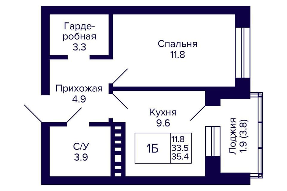 квартира г Новосибирск пер 18-й Бронный Новосибирск городской округ фото 1