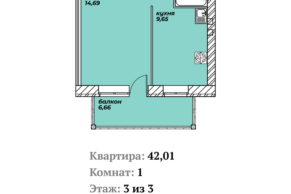 квартира р-н Ярославский д Липовицы Зелёный квартал, 15 стр фото 1