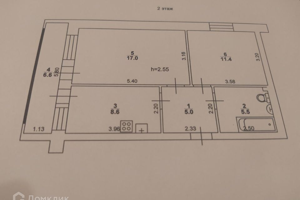 квартира р-н Татищевский с Сторожевка ул Комсомольская 5 фото 8