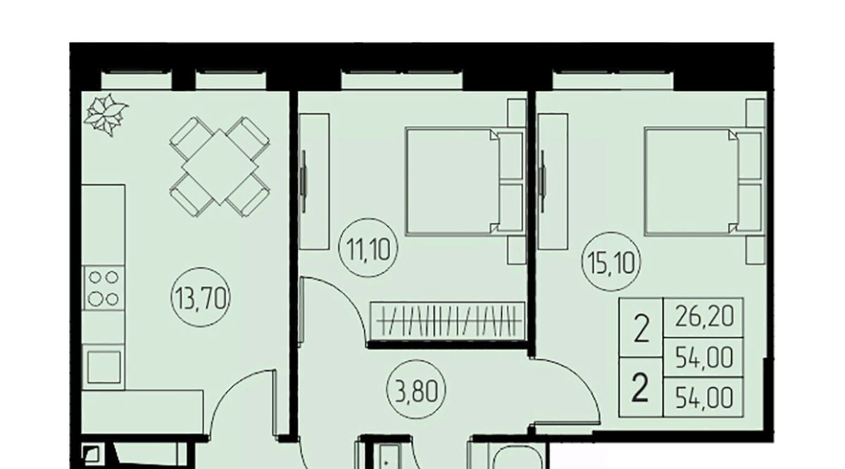 квартира г Пушкино ЖК 31 квартал Медведково фото 1