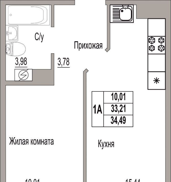 квартира г Псков ул Линейная 89 фото 1