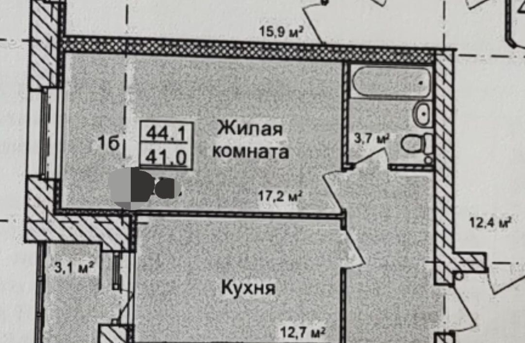 квартира г Тамбов ул имени С.И. Савостьянова 14 фото 8