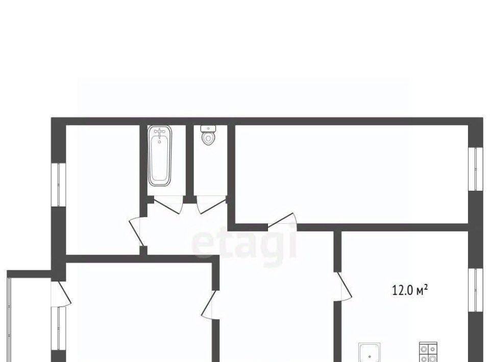 квартира г Коряжма ул Архангельская 27б фото 2