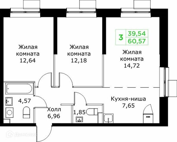 Строящийся жилой дом, Мытищи городской округ фото