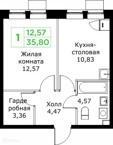 Строящийся жилой дом, Мытищи городской округ фото