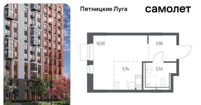ЖК Пятницкие Луга Сходня, Пятницкие Луга жилой комплекс, к 2/1, Химки городской округ, д. Юрлово фото