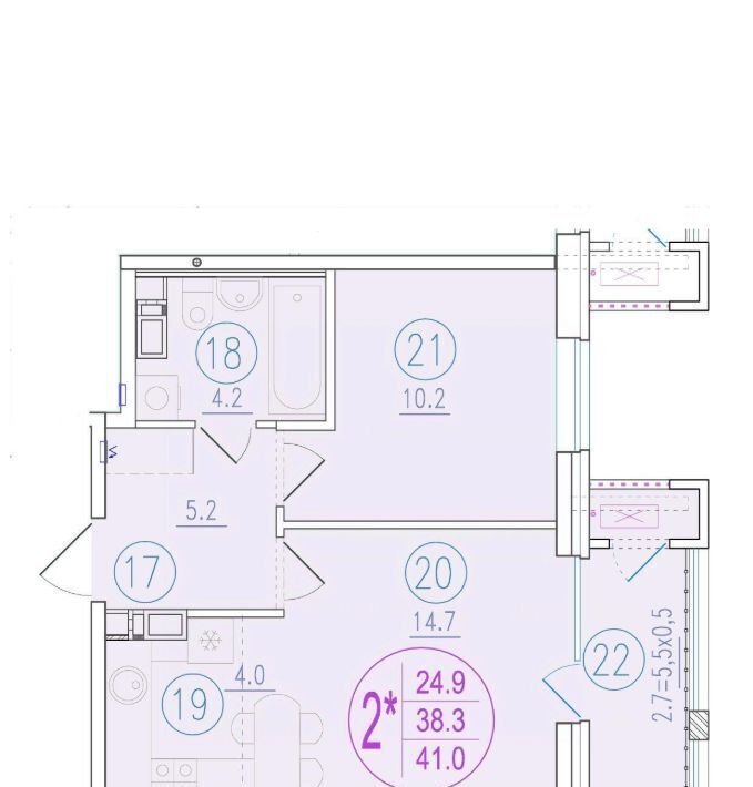 квартира г Ростов-на-Дону р-н Советский ул Благодатная 164 фото 1