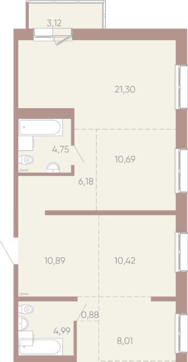квартира г Иркутск р-н Правобережный ул Советская 109/3 фото 1