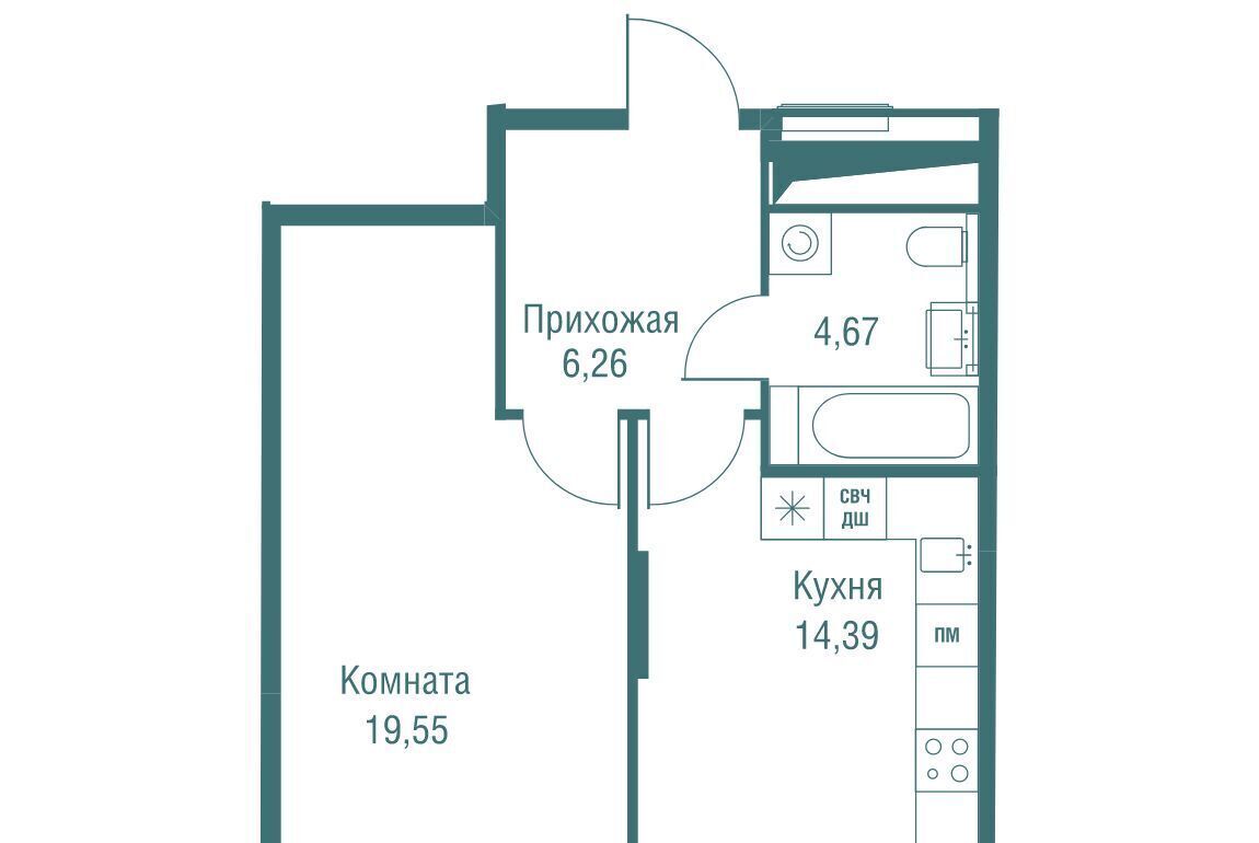 квартира г Одинцово ЖК «Одинбург» Одинцово фото 1