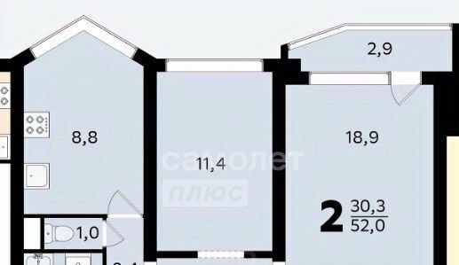 квартира г Москва метро Селигерская б-р Бескудниковский 21к/2 фото 2