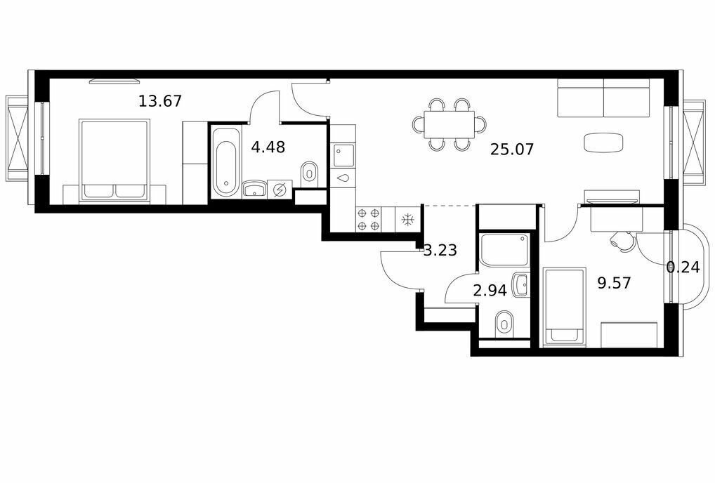 квартира г Улан-Удэ р-н Советский ул Советская 6/2 фото 1