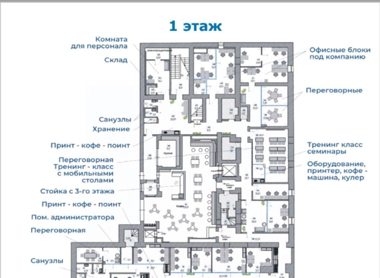 офис г Москва метро Марьина Роща ул Образцова 31с/3 фото 54