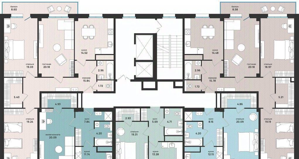 квартира г Архангельск Октябрьский ул Свободы 16 фото 3