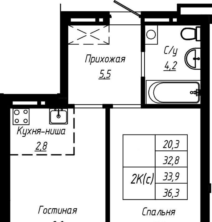 квартира г Барнаул р-н Центральный ул Чернышевского 189к/3 фото 1