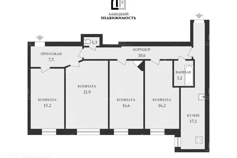 квартира г Санкт-Петербург ул 11-я линия 58 Василеостровский, В. О. фото 2