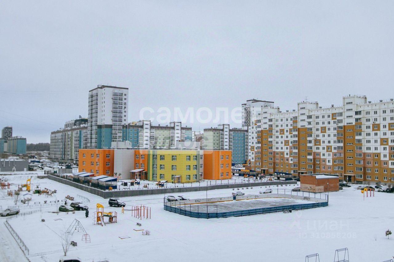 квартира г Новосибирск р-н Ленинский Чистая Слобода ул Спортивная 13 жилой район «Чистая Слобода» фото 33