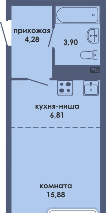 квартира г Пермь р-н Ленинский Камская Долина ЖК «Аксиома» фото 1
