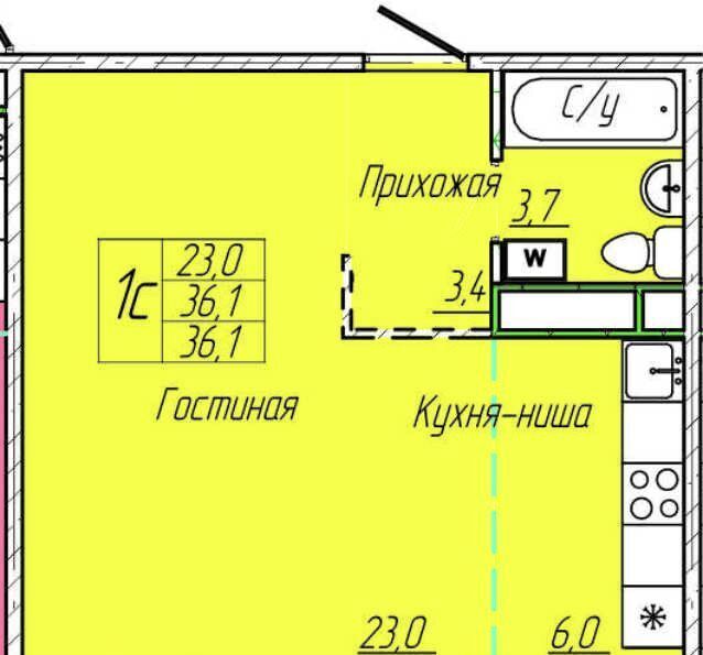 квартира р-н Таштагольский пгт Шерегеш ул Гагарина 4 Микрорайон «Шория-град» фото 1