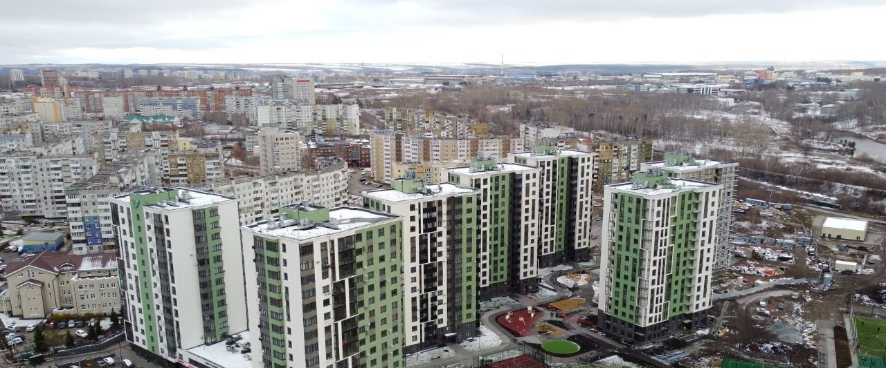 квартира г Кемерово р-н Заводский ЖК Парковый 60А мкр фото 20