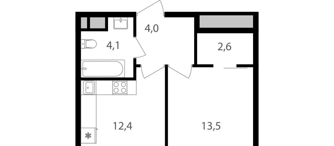 квартира г Москва метро Водный стадион ул Михалковская 48 фото 2