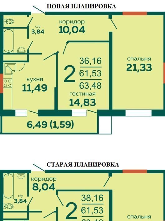 квартира г Новороссийск р-н Южный ул Хворостянского 25 ЖК «Кутузовский» фото 14