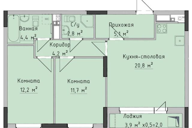 Север ул Холмогорова 89 ЖК «Холмогоровский» Ижевск городской округ фото