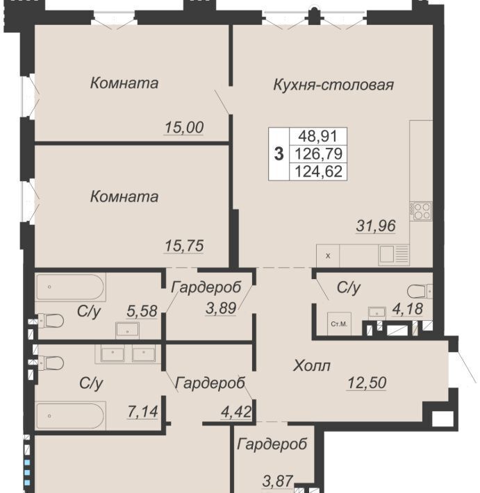 квартира г Ростов-на-Дону р-н Кировский ул Социалистическая 116 фото 1