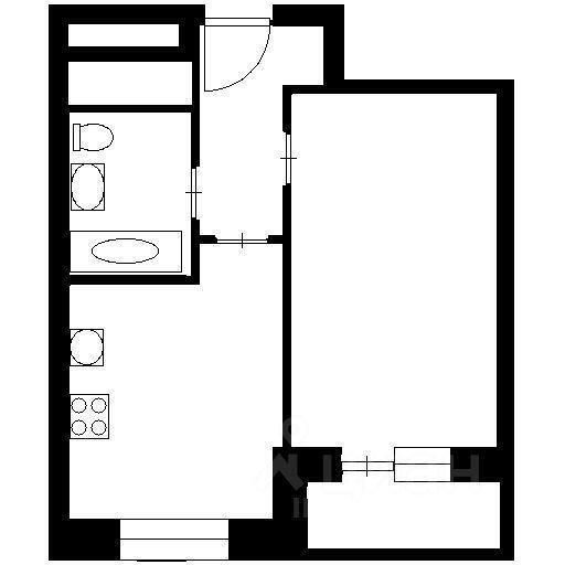 квартира г Краснодар р-н Прикубанский ул им. Героя Сарабеева В.И. 350901 Krasnodar, Krasnodarskiy kray, Russia, 7 фото 2