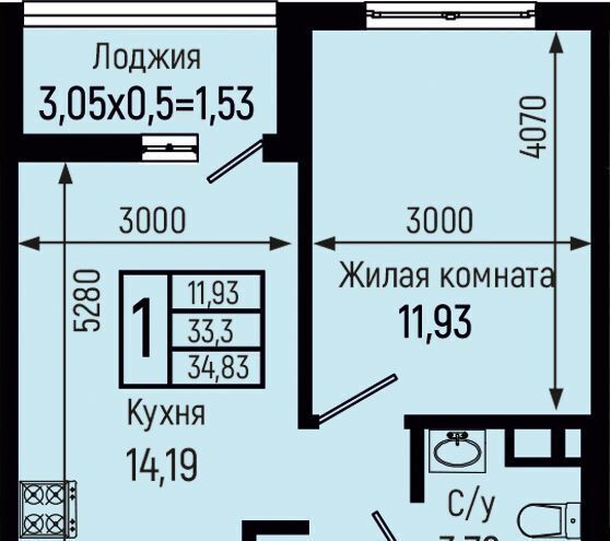 квартира р-н Туапсинский с Небуг кв-л Спортивный фото 1