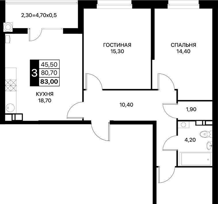 квартира г Ростов-на-Дону р-н Первомайский ул Берберовская 19с/2 фото 1