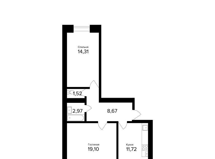квартира г Ярославль р-н Дзержинский ул Александра Додонова 10к/5 фото 1