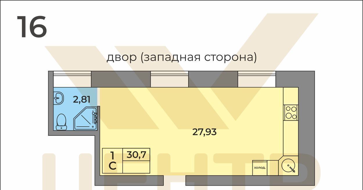 квартира г Рубцовск пр-кт Ленина 46 фото 1