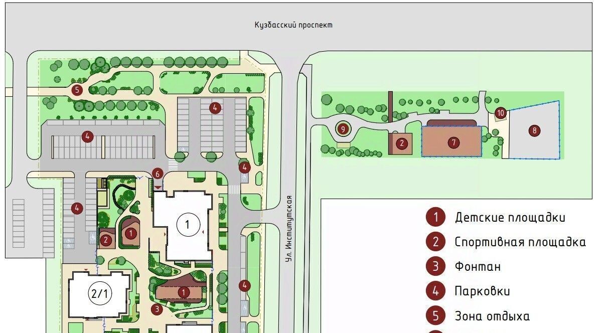 квартира г Кемерово р-н Рудничный ул Институтская 34 фото 14