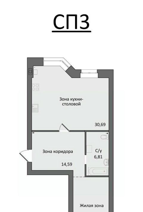 квартира г Череповец р-н Заягорбский ул Крайняя 16 фото 1