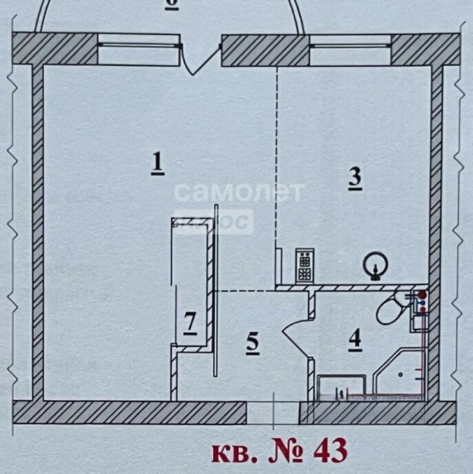 квартира г Химки ул Маяковского 22 Химки фото 7