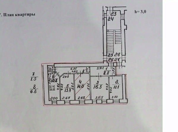 комната г Санкт-Петербург метро Приморская ул Опочинина 9 округ Гавань фото 2