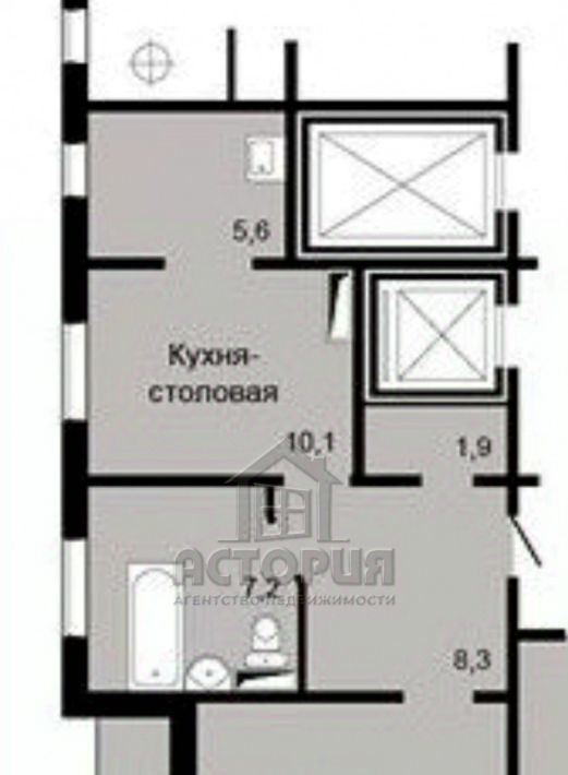 квартира г Красноярск р-н Кировский ул Апрельская 5а фото 24