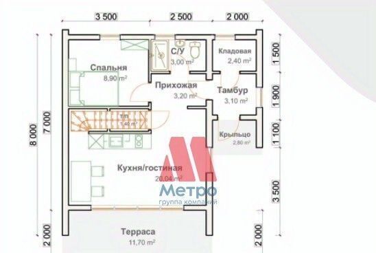 дом р-н Ярославский д Кузнечиха Кузнечихинское с/пос, Кузнечихинский сельский округ фото 3