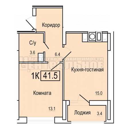 квартира г Смоленск р-н Заднепровский ул Восточная 1-я 5 фото 1