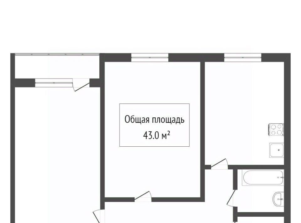 квартира г Новокузнецк р-н Орджоникидзевский ул Зорге 26 фото 17